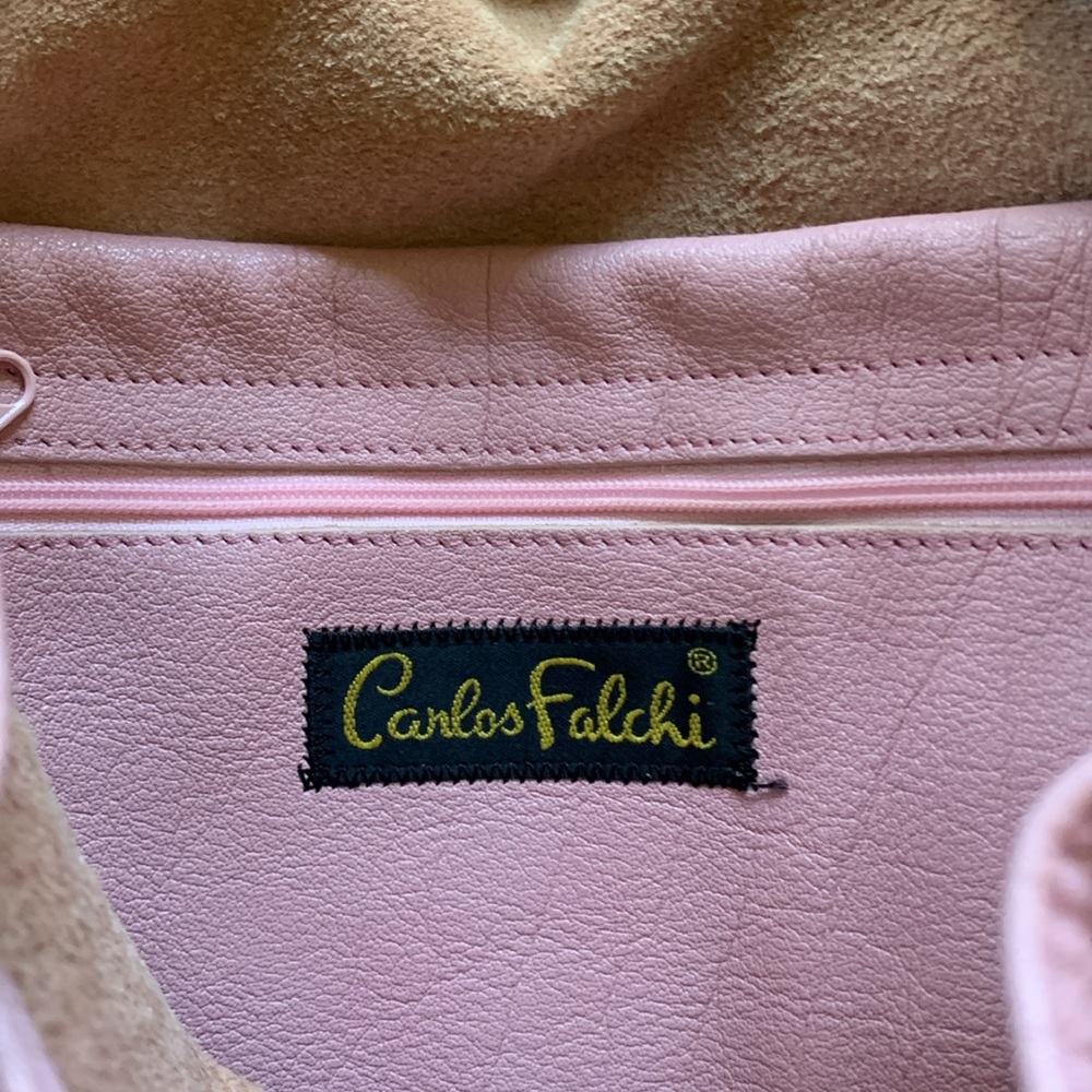 Carlos Falchi Pink Crossbody Bag - Picture 7 of 10